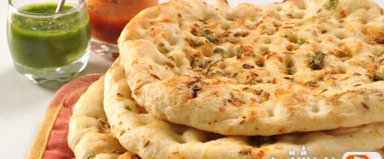 طريقة تحضير خبز النان الهندي بالزبدة.