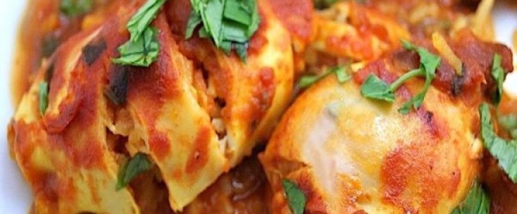 طريقة عمل الكاليماري المحشي